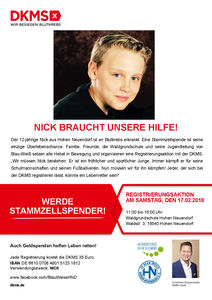 Nick braucht unsere Hilfe!