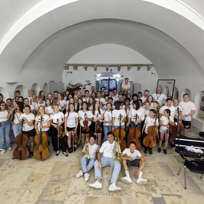 Eindruck der Italienreise der Kreismusikschule