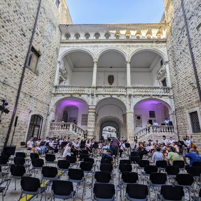 Eindruck der Italienreise der Kreismusikschule