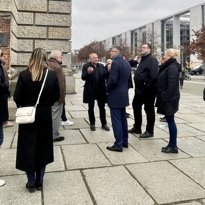 08.11.2024 - Besuch der Partnerlandkreise anlässlich 35 Jahre Mauerfall