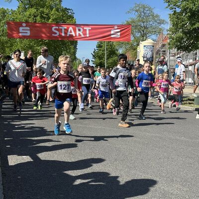Über 400 und 800 Meter führten die Bambiniläufe in den Altersklassen U6 und U8. 1200 Meter liefen die Kinder der Altersklassen U10 und U12.