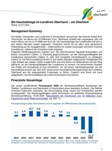 &Uuml;berblick zur aktuellen Haushaltslage
