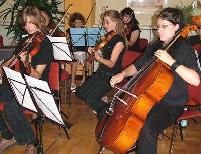 Kreismusikschule Oberhavel - Streicher des Jugendkammerorchesters