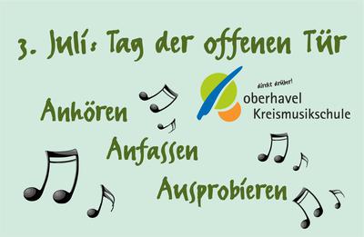 Tag der offenen Tür an der Kreismusikschule Oberhavel 2015 
