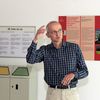 Holger Kilian vom Bündnis "Gesund Älter werden" im Land Brandenburg erklärt, wie es zu der Ausstellung kam.