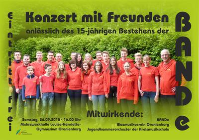Konzertflyer BANDe