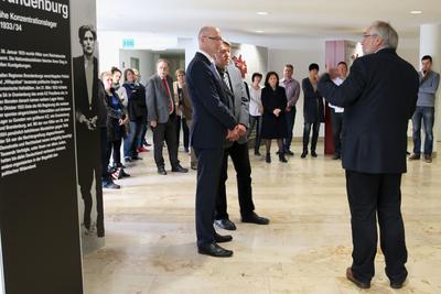 Bis zum 10.05.2016 ist die Ausstellung "Fr&uuml;he Konzentrationslager" in der Kreisverwaltung zu sehen.