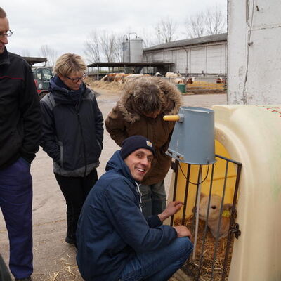 Praktische Ausbildung in der Landwirtschaftsschule