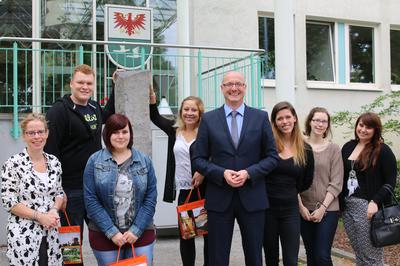 Landrat begrüßt Auszubildende aus dem hessischen Partnerlandkreis Vogelsberg 