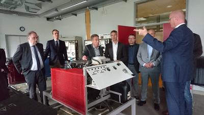 Rundgang durch das Georg-Mendheim-Oberstufenzentrum