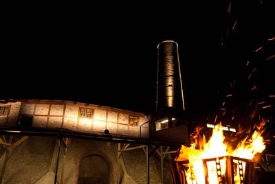 Ziegeleipark-Feuer und Flamme