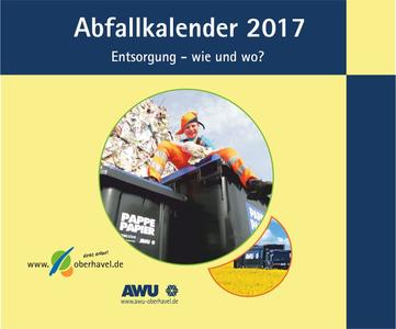 Titel Abfallkalender 2017 