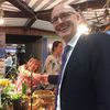 Landfrau Manuela Scheil und Oberhavels Landrat Ludger Weskamp auf der Grünen Woche 2017.