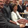 Rundgang des Ministerpräsidenten beim Brandenburg-Tag.