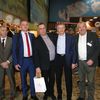 Innenminister Schröter mit Vertretern der polnischen Delegation auf der Grünen Woche 2017.