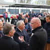 Feierliche &Uuml;bergabe Luisenhof am 24.04.2017: Oberhavels Landrat Weskamp im Gespr&auml;ch mit Brandenburgs Innenminister Schr&ouml;ter.