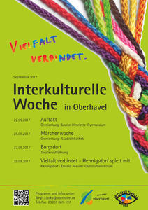 Plakat Interkulturelle Woche 2017