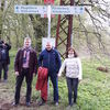 Einweihung Knotenpunktwegweisung