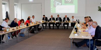 Gemeinsame Beratung mit dem Landrat in Oranienburg