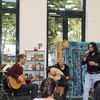 Snger Mohammad Mohammad und Musiker der Kreismusikschule Oberhavel.
