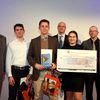 Der Innovationsf&ouml;rderpreis des Landkreises Oberhavel geht 2017 an Julia Nerusch, Patrick Huth und Alexander Meyer vom Hennigsdorfer Puschkin Gymnasium.