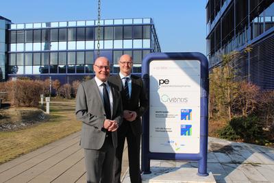 WInTO-Gesch&auml;ftsf&uuml;hrer Andreas Ernst (vorne) und Landrat Ludger Weskamp.