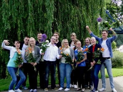 Erfolgreicher Ausbildungsabschluss 2015 