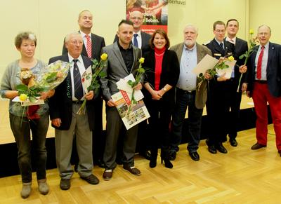 Verleihung des Ehrenamtspreises 2018.