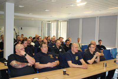 Katschutz&uuml;bung im April 2019.