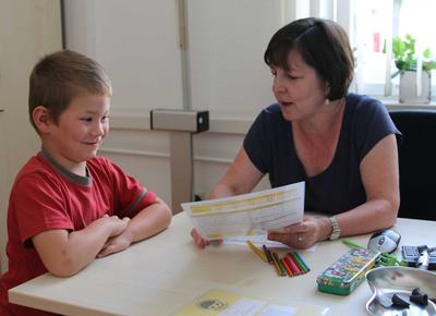 Schuleingangsuntersuchung Heidrun Schilling