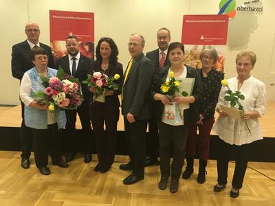 &Uuml;bergabe der Ehrenamtspreise 2019 im Kreistagssaal