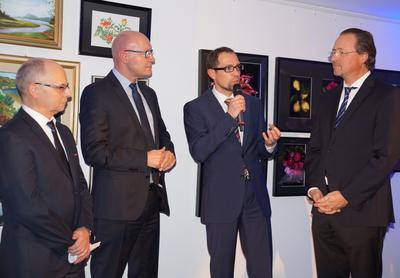 Die Preistr&auml;ger des Lothar-Ebner-Innovationspreises 2018: Sinfonie GmbH aus Hennigsdorf.