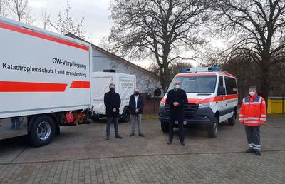 Neue Fahrzeugtechnik f&uuml;r Schnelleinsatzgruppe.