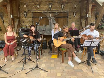 Pop-Up-Konzert der Kreismusikschule Oberhavel.