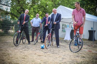 Spenden&uuml;bergabe der MBS f&uuml;r Vereine im Landkreis Oberhavel.