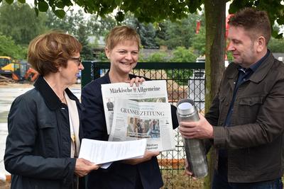 Grundstein f&uuml;r Exin-F&ouml;rderschule gelegt.