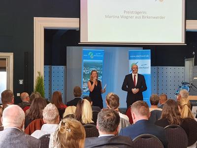 Preisverleihung des Barbara Z&uuml;rner Umweltschutzpreises 2021.