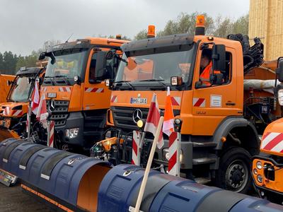 Winterdienst im Landkreis Oberhavel.