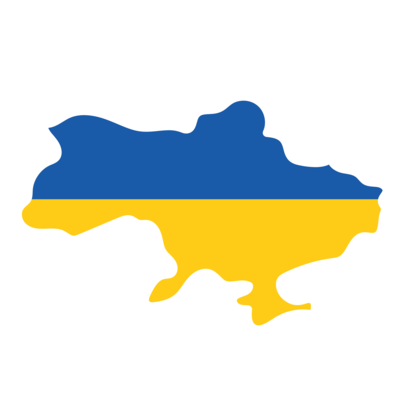 Symbol Umriss Ukraine