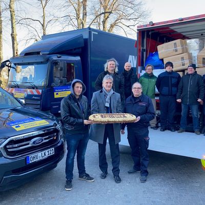 2022 03 11 Hilfsgtertransport nach Siedlce