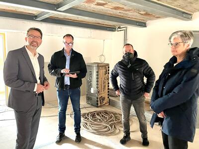 Besuch an der Regine-Hildebrandt-Gesamtschule in Birkenwerder