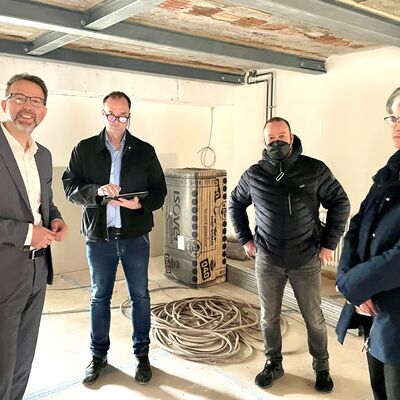 Besuch an der Regine-Hildebrandt-Gesamtschule in Birkenwerder