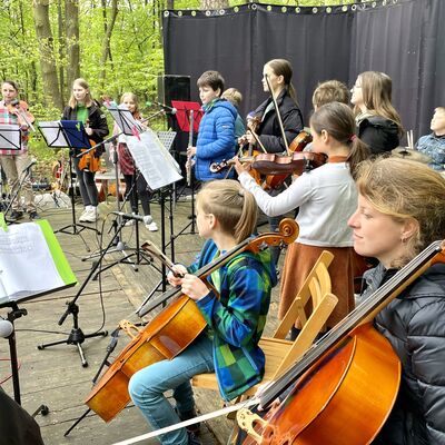 Familienkonzert der Kreismusikschule in Lehnitz am 06.05.2023
