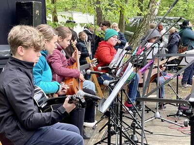 Familienkonzert der Kreismusikschule in Lehnitz am 06.05.2023