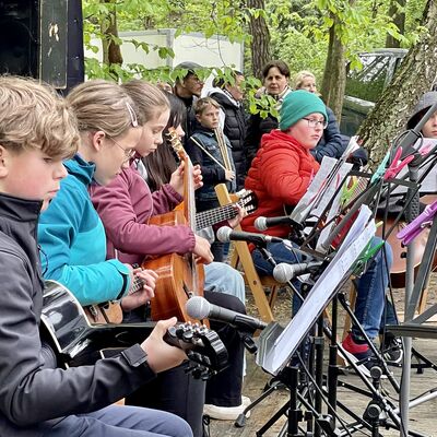 Familienkonzert der Kreismusikschule in Lehnitz am 06.05.2023