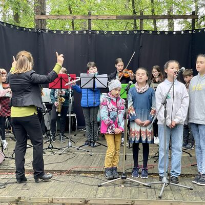 Familienkonzert der Kreismusikschule in Lehnitz am 06.05.2023