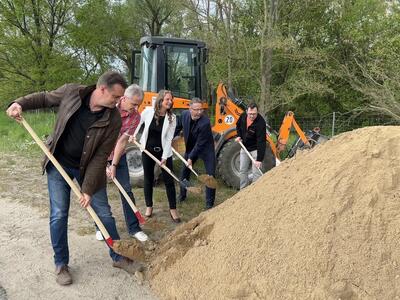 Spatenstich Kreisstrae K6520