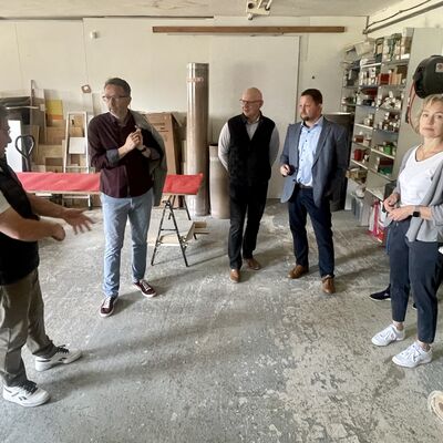 Landrat auf Tour (26.05.2023) - Mrkischer Messebau Pauli GmbH & Co. KG Kremmen