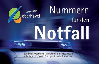 Notfallkarte