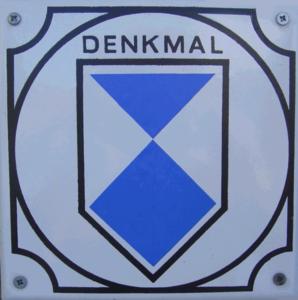 Symbol Denkmalschutz